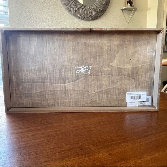 Rustic Brown and White Wall Sign - Picture 10 of 11